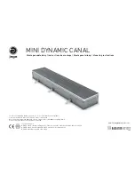 Jaga MINI DYNAMIC CANAL Mounting Instructions preview