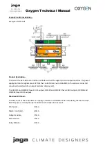 Preview for 11 page of Jaga OXYGEN Technical Manual