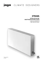 Jaga STRADA Installation And Maintenance Instructions Manual preview