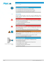 Preview for 8 page of Jäger SP33-M260.01 S26 Manual