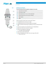 Preview for 22 page of Jäger SP33-M260.01 S26 Manual