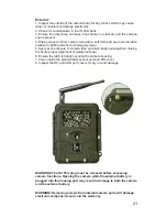 Preview for 21 page of JAGER PRO M.I.N.E. Operator'S Manual