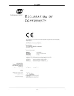 Preview for 2 page of JAI CV-M77 Operation Manual