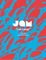 Jam Audio Live Large Instruction Book preview