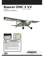 Jamara Beaver DHC 2 V2 Instruction Manual preview