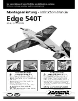 Предварительный просмотр 1 страницы Jamara Edge 540T Instruction Manual