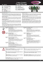 Предварительный просмотр 1 страницы Jamara Fendt Former Instruction Manual