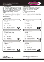 Preview for 2 page of Jamara Pro Star Instruction Manual