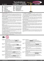 Preview for 1 page of Jamara Turmdrehkran Liebherr 2,4GHz Instructions Manual