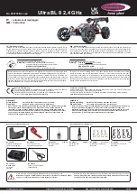 Jamara Ultra BL 8 2,4 GHz Instructions Manual preview