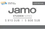 Preview for 1 page of JAMO STUDIO8 Series User Manual