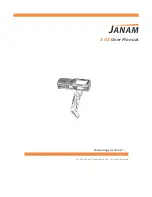 Janam XG3 Series User Manual preview