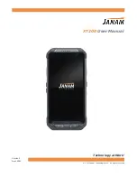 Janam XT200 User Manual preview