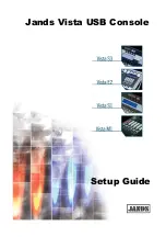 Preview for 1 page of Jands Vista S3 Setup Manual