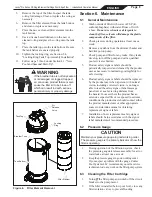 Предварительный просмотр 9 страницы Jandy CS150 Installation And Operation Manual