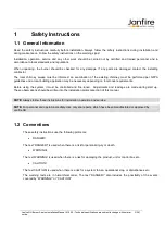 Preview for 3 page of Janfire NH Installation And Servicing Instructions