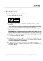 Preview for 12 page of Janfire NH Installation And Servicing Instructions