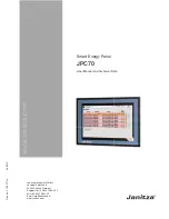 janitza JPC70 User Manual And Technical Data preview