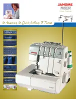 Janome 1110DX - Brochure preview