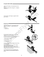 Preview for 38 page of Janome 1600P-QC - Instruction Manual