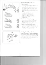 Предварительный просмотр 7 страницы Janome 2200XT User Manual