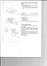 Предварительный просмотр 11 страницы Janome 2200XT User Manual