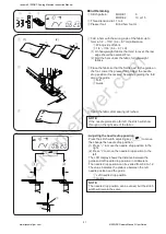 Предварительный просмотр 34 страницы Janome 4120QDC Instruction Manual