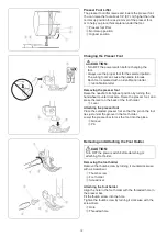 Предварительный просмотр 14 страницы Janome 5300QDC Instruction Book