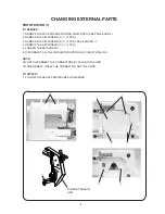 Предварительный просмотр 8 страницы Janome 8050 Service Manual