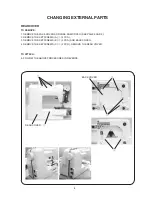 Предварительный просмотр 10 страницы Janome 8050 Service Manual