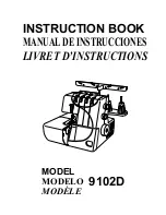 Janome 9102D - Instruction Book preview