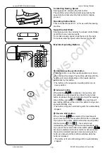 Предварительный просмотр 11 страницы Janome DC 4030 - Instruction Manual