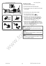 Предварительный просмотр 23 страницы Janome DC 4030 - Instruction Manual