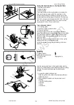 Предварительный просмотр 35 страницы Janome DC 4030 - Instruction Manual