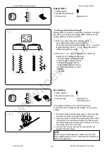 Предварительный просмотр 43 страницы Janome DC 4030 - Instruction Manual