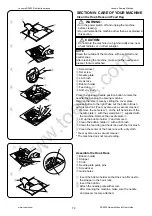 Предварительный просмотр 75 страницы Janome DC 4030 - Instruction Manual