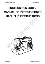 Предварительный просмотр 85 страницы Janome DC 4030 - Instruction Manual