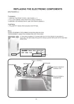 Preview for 25 page of Janome DC1050 Service Manual