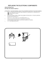 Preview for 26 page of Janome DC1050 Service Manual