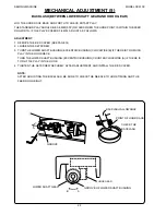 Предварительный просмотр 24 страницы Janome DC5100 Service Manual