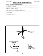 Предварительный просмотр 31 страницы Janome DC5100 Service Manual