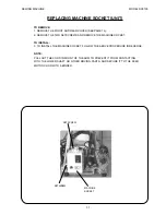 Предварительный просмотр 39 страницы Janome DC5100 Service Manual