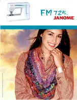Janome FM725 - Brochure preview