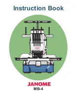 Janome MB-4 Instruction Book preview