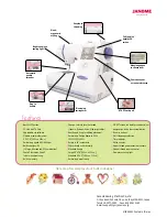 Preview for 4 page of Janome MC 300E - Brochure