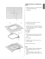 Preview for 9 page of Janome Memory Craft 10000 Embroidery Manual