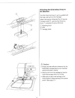 Preview for 10 page of Janome Memory Craft 10000 Embroidery Manual