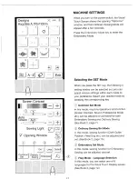 Preview for 14 page of Janome Memory Craft 10000 Embroidery Manual