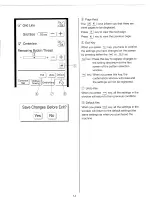 Preview for 16 page of Janome Memory Craft 10000 Embroidery Manual