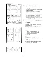 Preview for 21 page of Janome Memory Craft 10000 Embroidery Manual